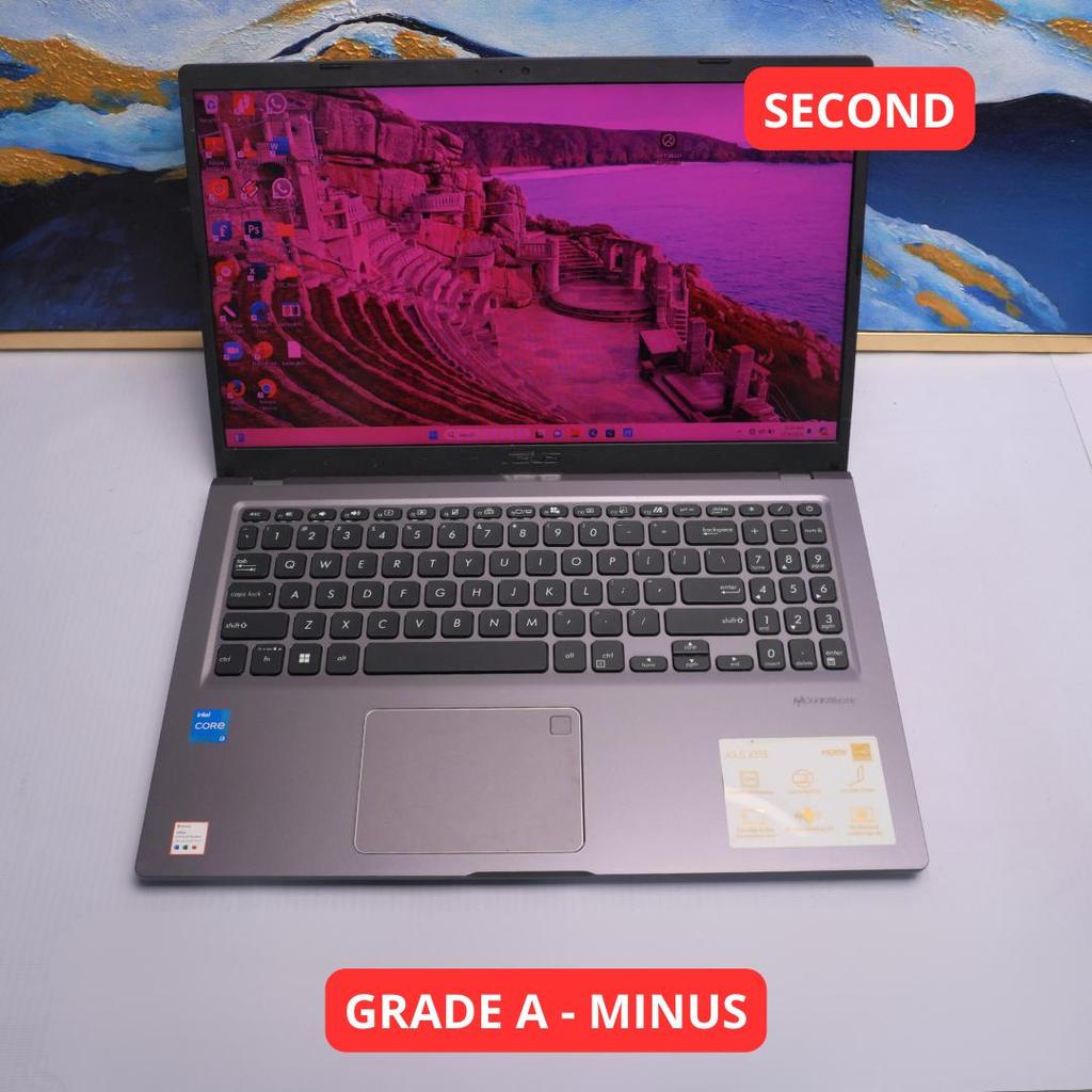 ASUS VIVOBOOK_ASUS LAPTOP X515EA_A516EA I3 1115G4 4 GB (14") GRADE A - MINUS LAPTOP SECOND ORIGINAL 