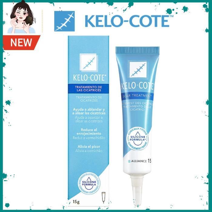 KELO COTE GEL OBAT BEKAS LUKA OPERASI SAYATAN dan KELOID IMPOR ORIGINAL 6 GRAM /15 GRAM - 15g