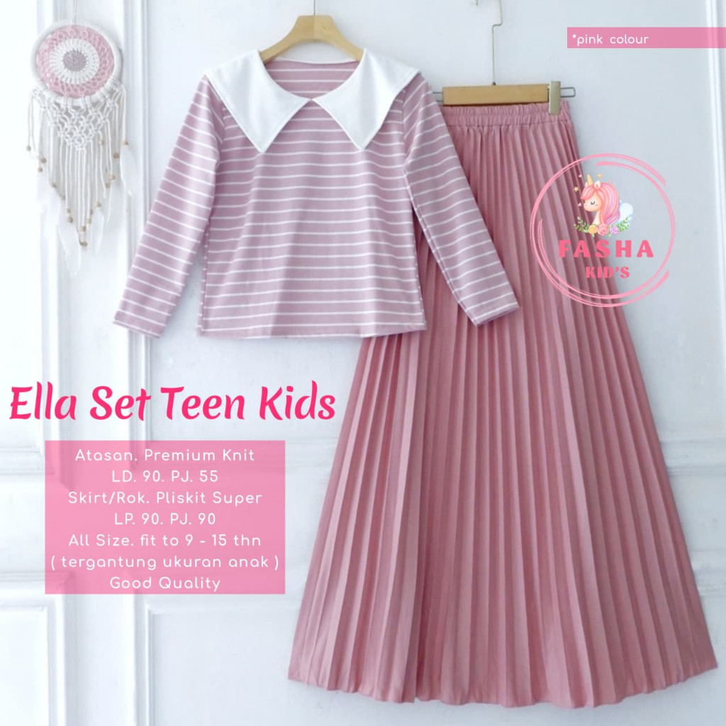 2801    ELLA SET TEEN KIDS by fASHA KIDS FASHION