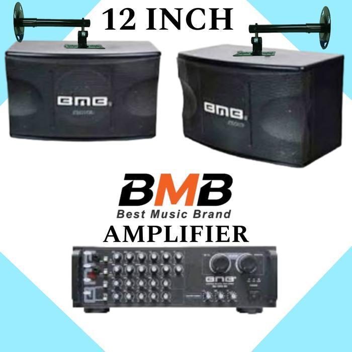 Paket Karaoke BMB 12 Inch, Amplifier Bmb Karaoke Smart Tv Youtube..