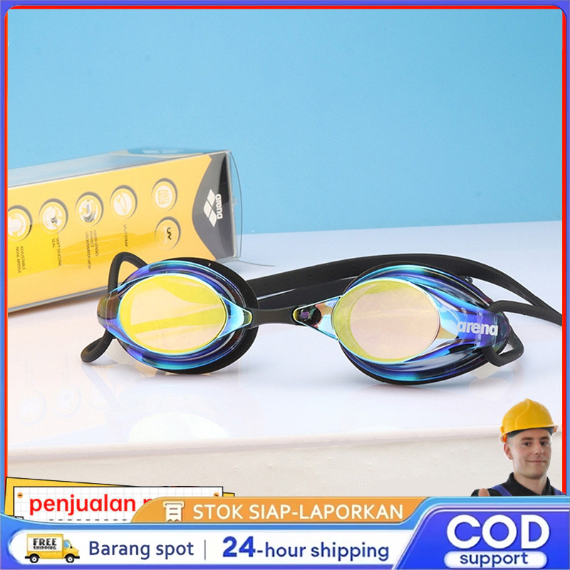 [COD] Ori Kacamata Renang Arena Profesional Laju Tinggi HD Tahan Air Anti FOG & Uv Protection Pria W