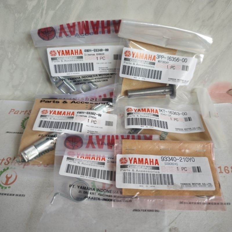 SUNMORNING    Paket STUT KOPLING Komplit (6PCS) F1ZR OEM 4WH-E6382-00