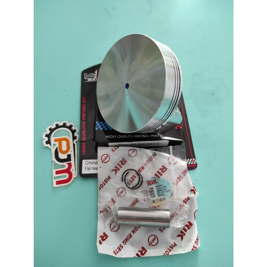 Piston Seher 70~72 Pin Pen 13 Moto1 Lengkap