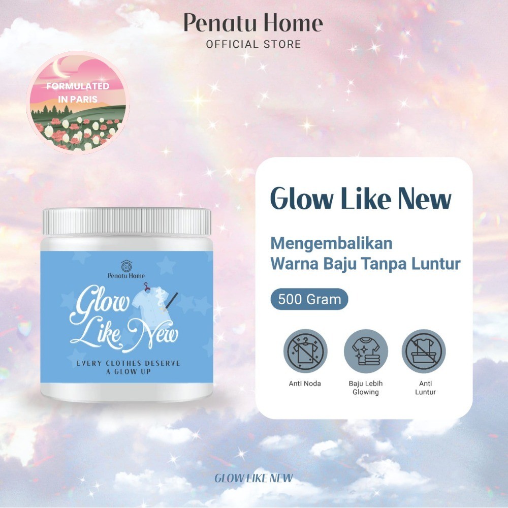[ Penatu Home ] Glow like new - Detergent Booster 500gr