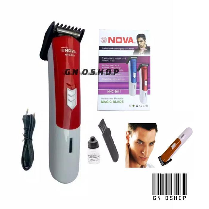 Alat Cukur Potong Rambut - Mesin Cukur Rambut - Mesin Potong Rambut - Merah