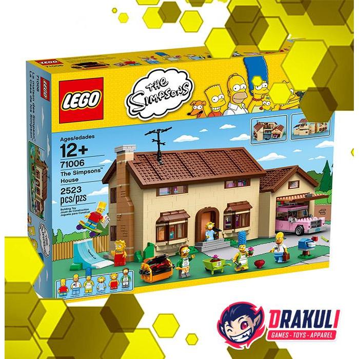 Drakuli Hobbies Toys LEGO Exclusive The Simpsons House 71006