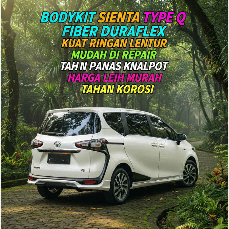 bodikit BODYKIT sienta type q bodikit sienta bodikit toyota sienta type q