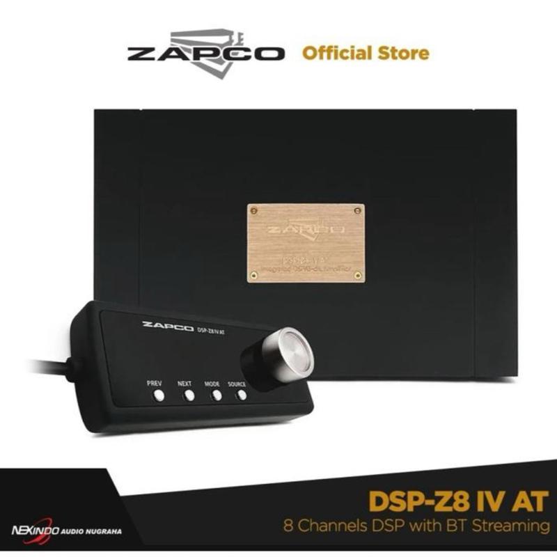 Zapco NEW DSP-Z8 IV AT 8 Channels DSP with BT Streaming ORIGINAL- GARANSI RESMI - 100% BARANG ORIGIN