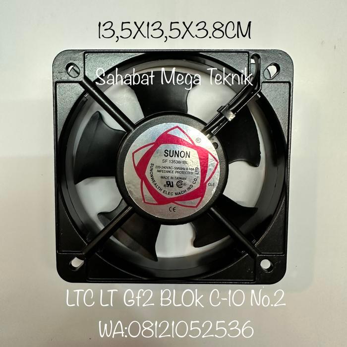 Cooling Fan Sunon SF13538H/13,5*13,5*3,8/220V