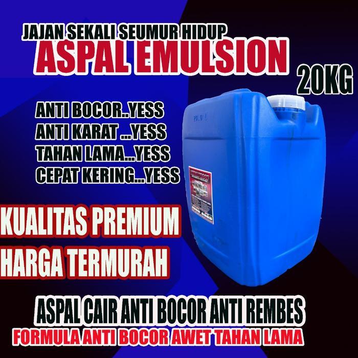 TERSEDIA PROMO Aspal Cair Emulsion 20kg  Aspal Emulsion  ASPAL PREMIUM 63KRTJYN