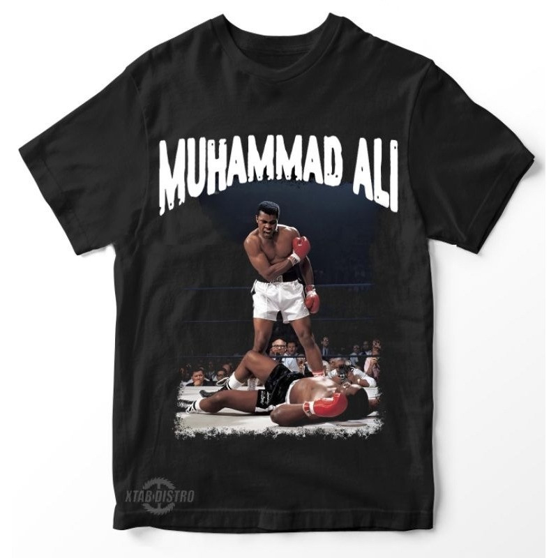 KAOS JAYA ID|| MUHAMMAD ALI Kaos Premium Gambar Tinju -COD