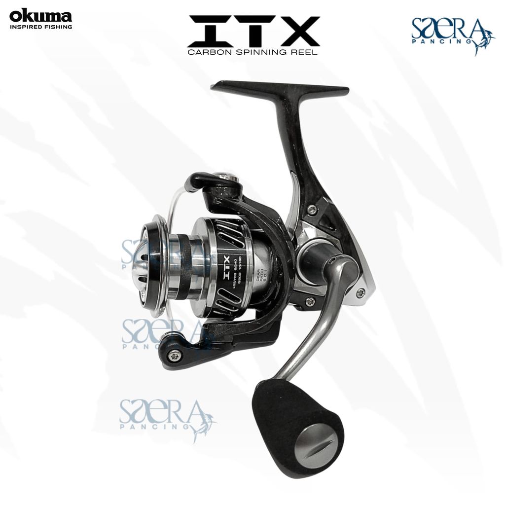 Reel Pancing Okuma ITX // ITX CB Carbon Spinning Reel ringan dan smooth