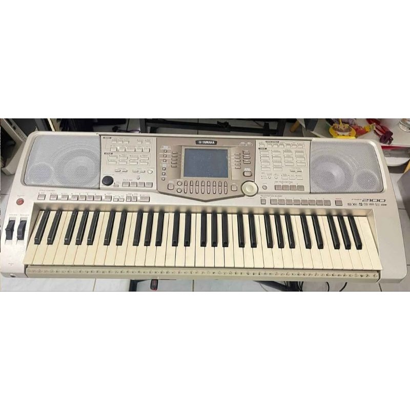 (bisa cod) KEYBOARD YAMAHA PSR 2100 Sudah Flashdisk mulus normal semua like new bisa organ tunggal