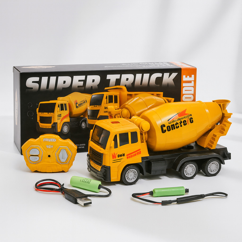 Promo Mainan Anak  Super Truk Molen Remote Control Charger