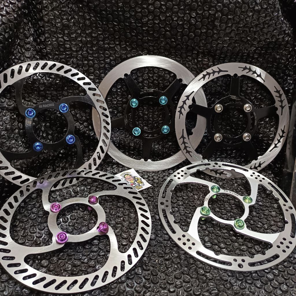 TOP - PIRINGAN SUNSTAR 220mm LUBANG 4 PIRINGAN CAKRAM MOTIF KAKI PANAH 220mm / 220mm KAKI PANAH