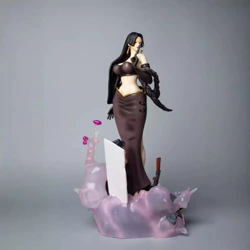 New 36cm One Piece Boa Hancock Anime Figures Gk y Hancock Figurine Pvc Pretty Statue Model Doll Coll