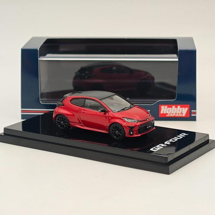 HOBBY JAPAN TOYOTA GR YARIS RZ RED DIECAST SKALA 64