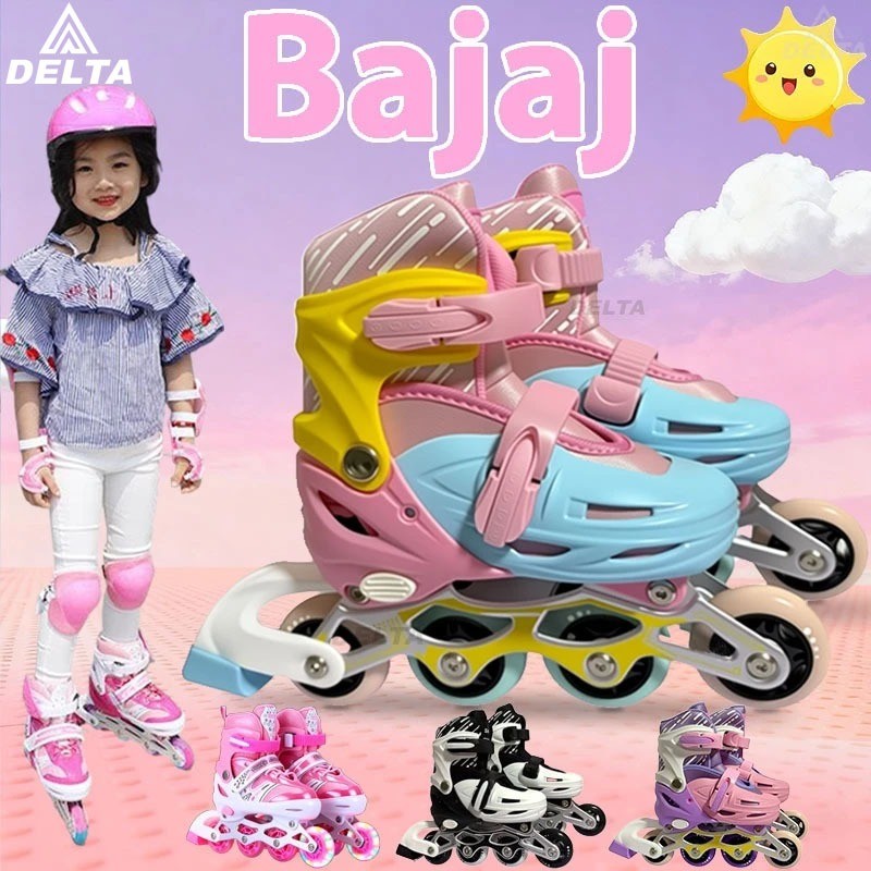 mode mobil / sepatu roda anak / sepatu roda anak perempuan roda 4 sepatu roda anak perempuan 5 tahun