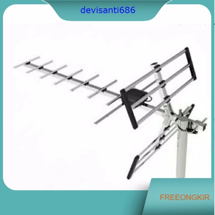 Antena TV PF antenna digital HD12 outdoor free kabel antena TV LED LCD