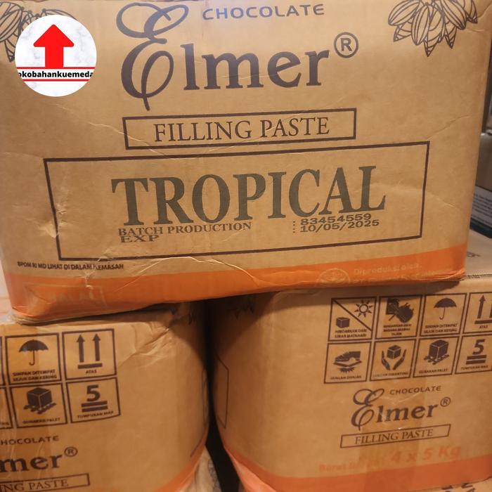 Elmer coklat filling tropical 4 x 5kg