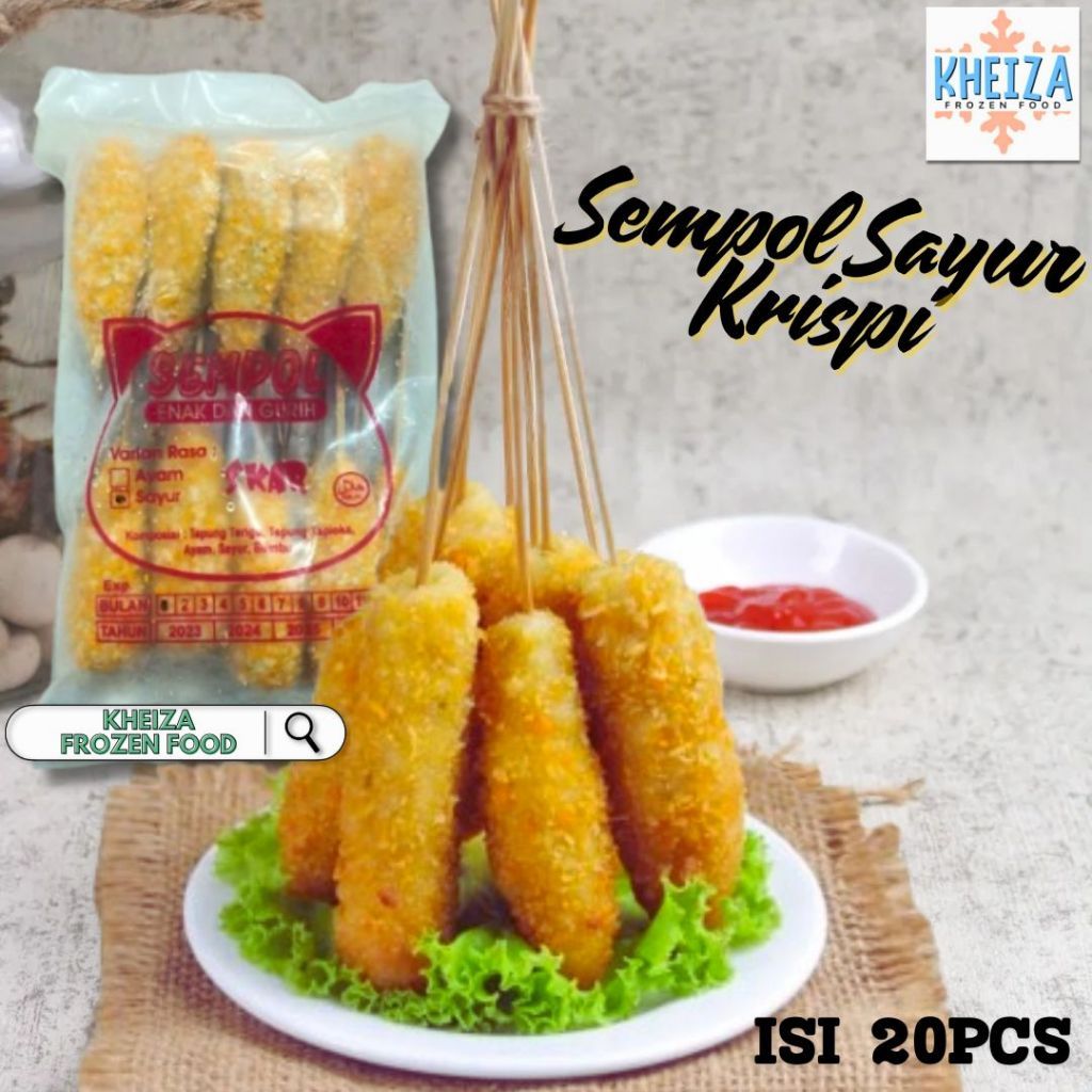SABRINA Sempol Sempolan Tuna - SKAR Sempol Ayam Sayur Crispy KHAS PACITAN - Kheiza Frozen
