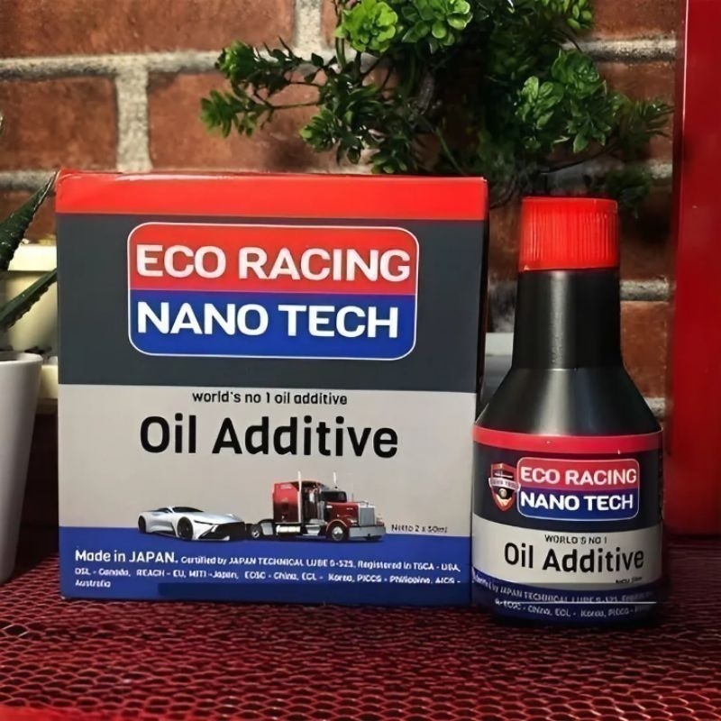 Eco racing nano tech oil original 100% | aditif oli mesin terbaik di dunia