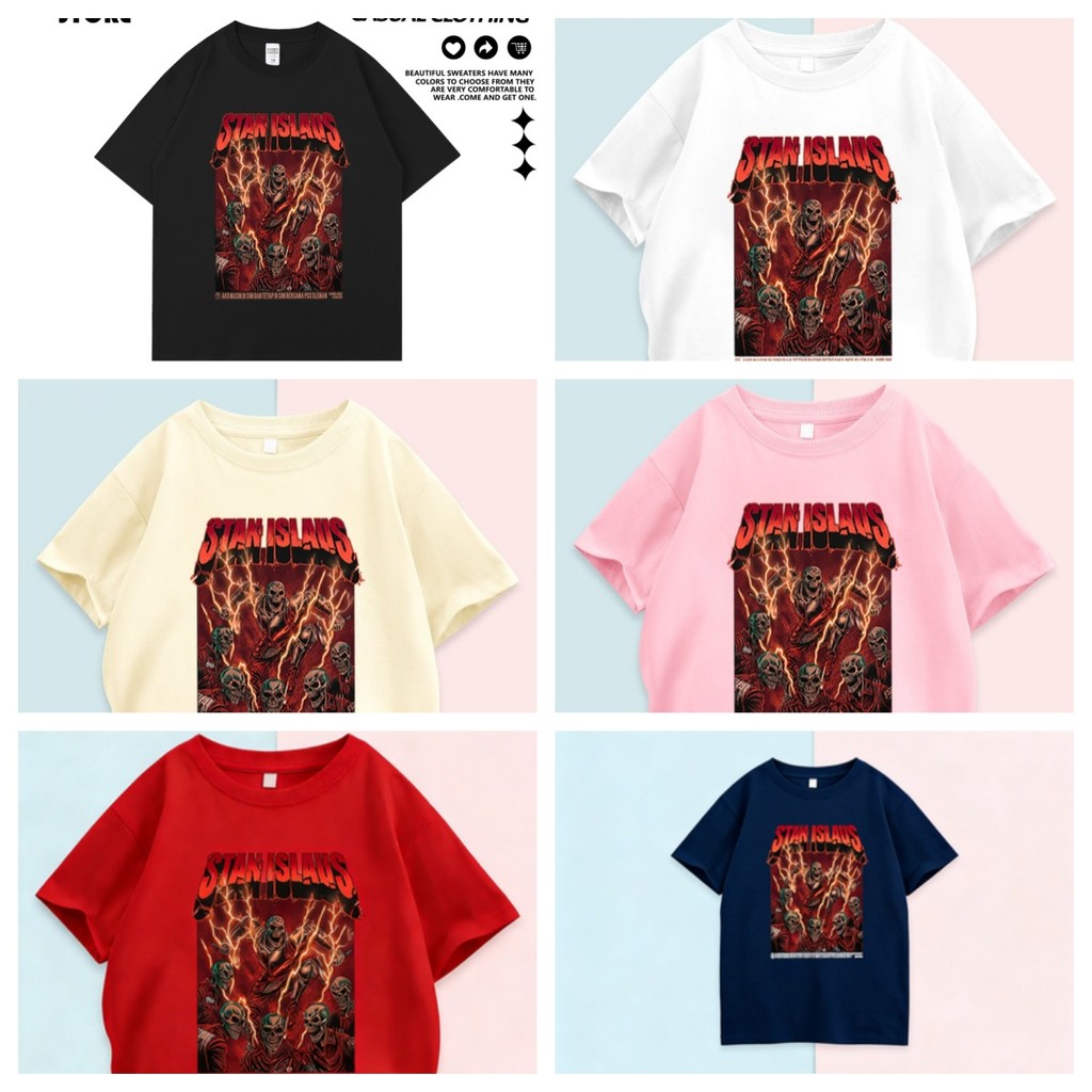 Kaos anak pria|2-12 Tahun|Cetakan gaya Korea|korea style premium baju atasan|Anak pria 10 tahun impo