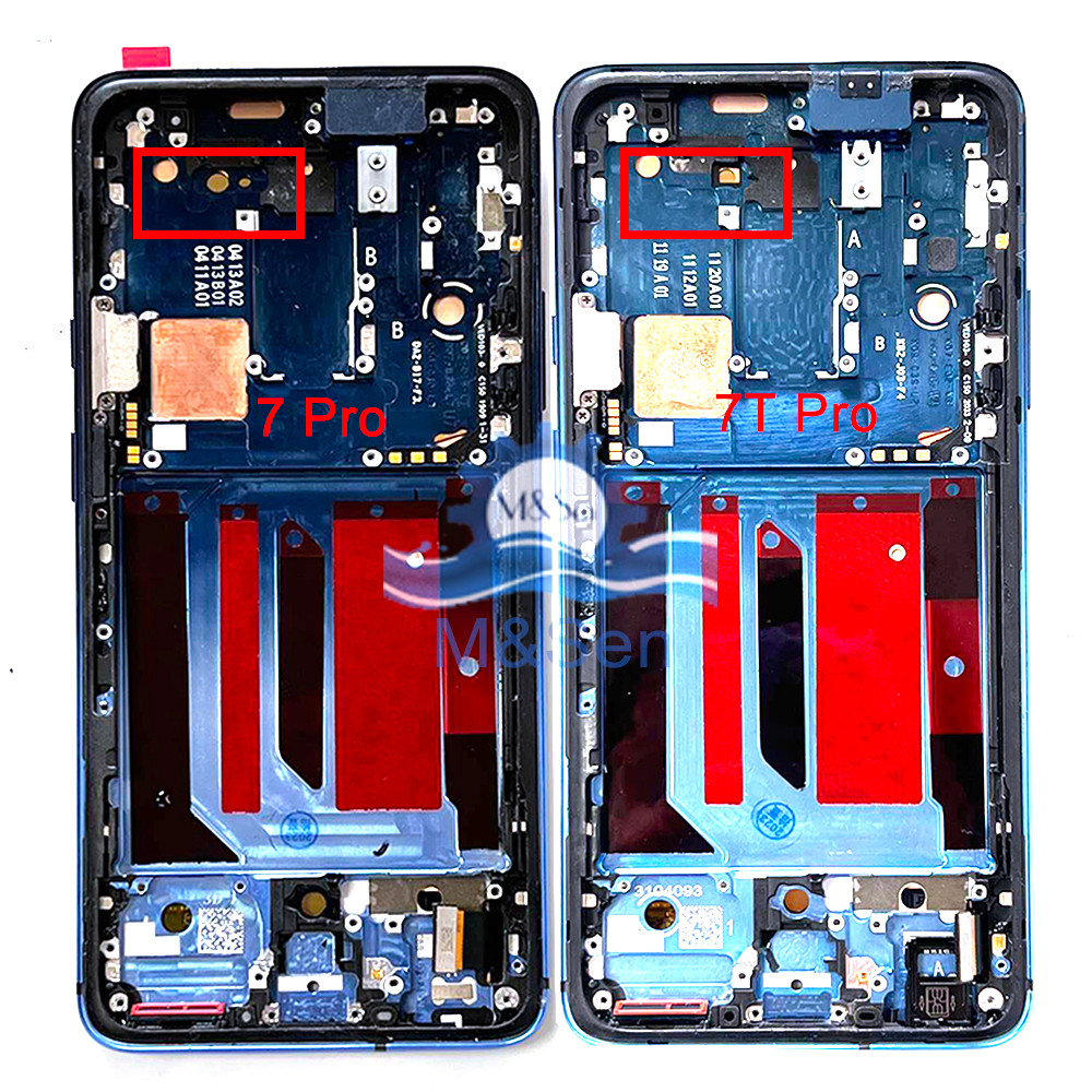 6.67"  Super Amoled M&SenFor OnePlus 7 Pro LCD Display Screen+Touch Panel Digitizer Frame For Oneplu