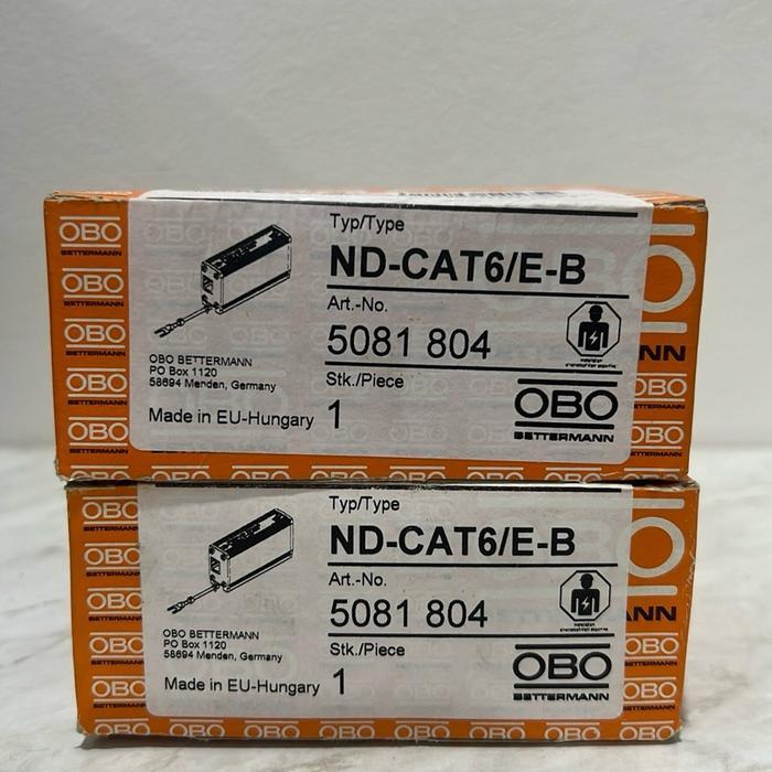 Surge Arrester OBO NET DEFFENDER ND-CAT6/E-B Orisinil
