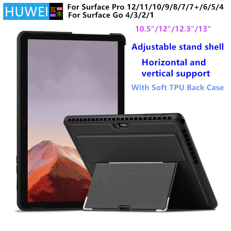Case For Microsoft Surface Pro 11 10 9 8 13" Pro 12 12" Tablet Cover For Surface Pro 7 7+ 6 5 4 12.3
