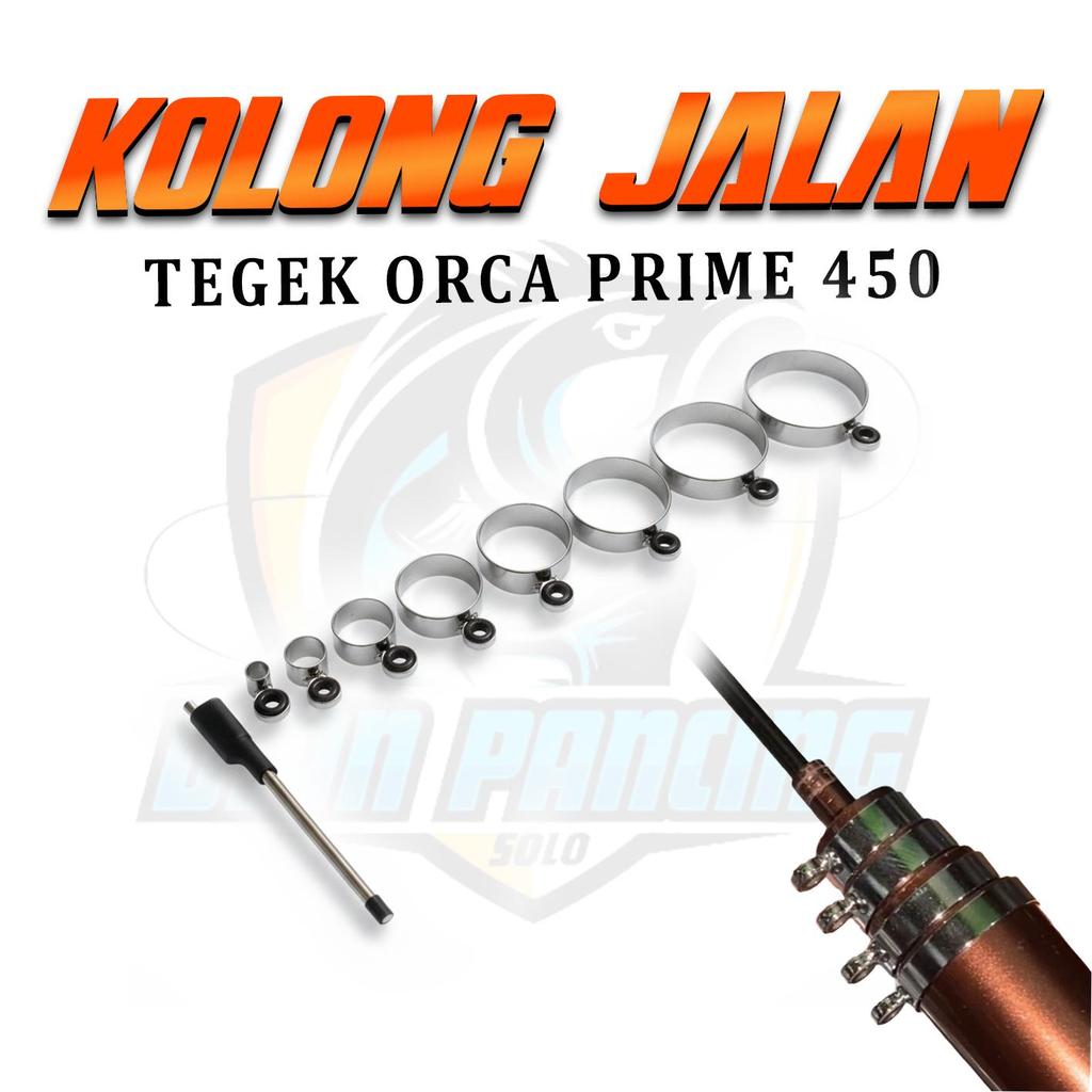 KOLONG JALAN TEGEK ORCA PRIME 450 Kolong Ruas atas Seperti di gambar Stainless Steel