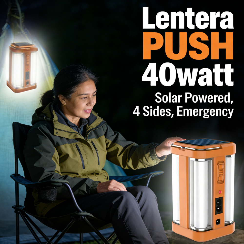 Lampu darurat tahan 24 jam / lampu tahan case 12 jam / terang super lampu led emergency