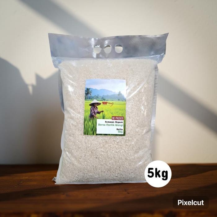 Beras Mentik Wangi 5kg dan 20kg - Beras Jepangnya Indonesia - 5kg