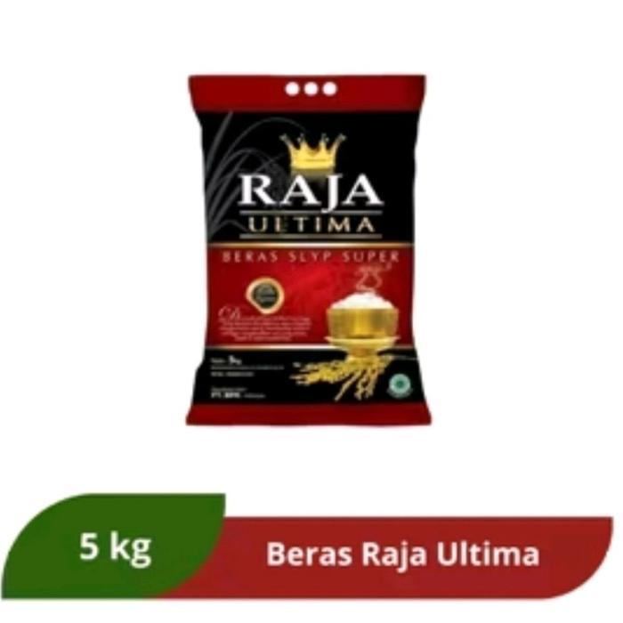 Medan, Beras Raja Ultima 5 Kg / 10 Kg IR64, Beras Premium, putih, pulen dan Enak Rice Food - 5 Kg