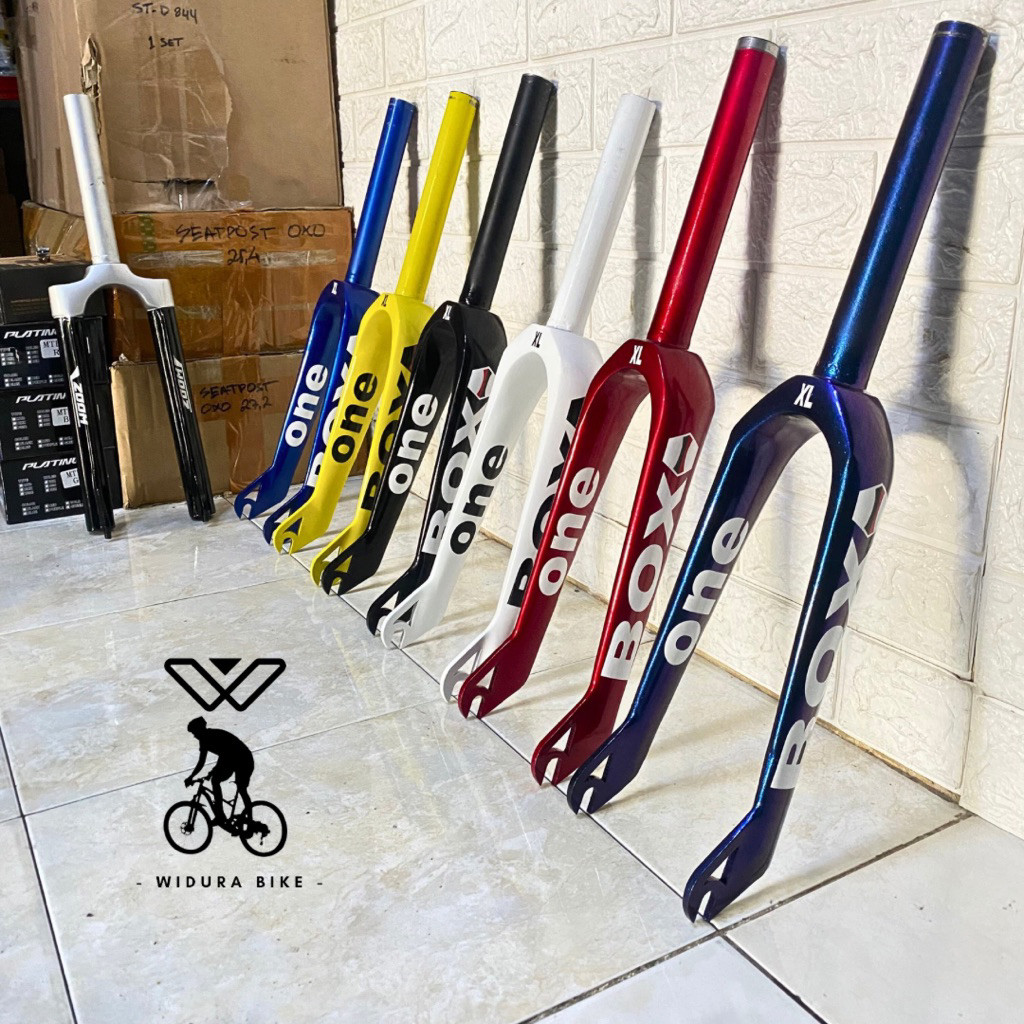 (lay bus) Garpu fork BOX ZOOM custom bmx 20 oversize Hi - teen steel ringan tebal