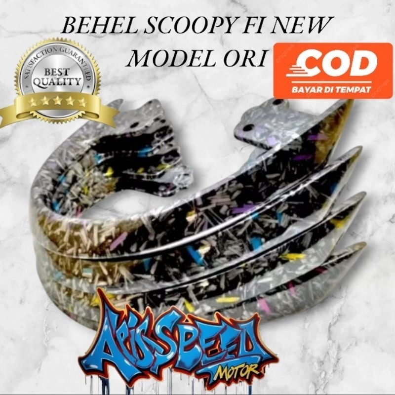 Behel Scoopy Carbon Forget Behel SCOOPY Carbon Forged 4 Varian Warna ARS High Quality ASM PROJECT