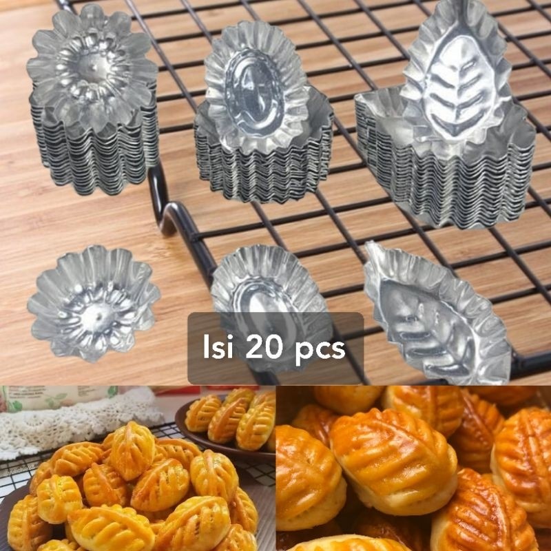 Cetakan Kue Nastar Daun Cetakan Kue Kering Nastar Bunga