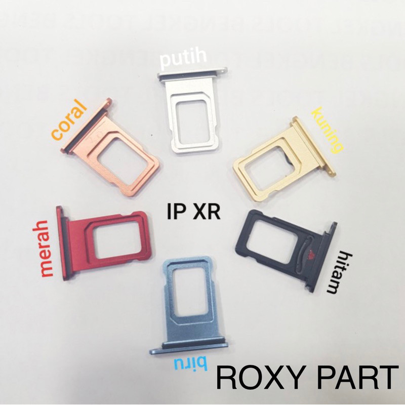 Simtray Slot Sim Card Iphone Xr Original Kualitas seperti bawaan hp