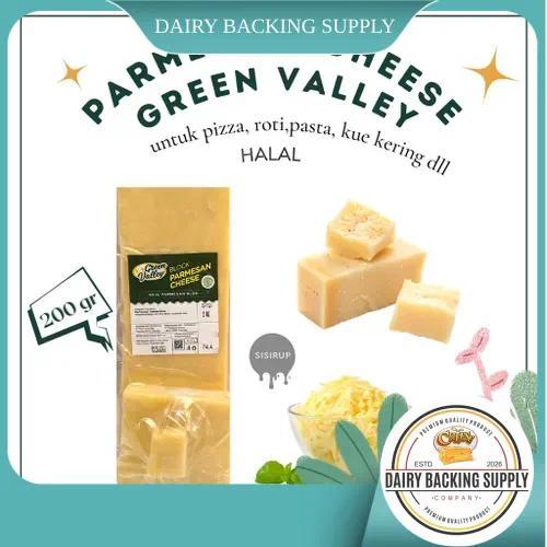Keju Parmesan Green Valley 100gr Parmesan Blok