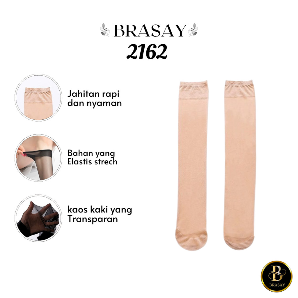 Brasay kaos Kaki Stocking WanitaTransparan Stocking Legging Lingerie Sexy 2162