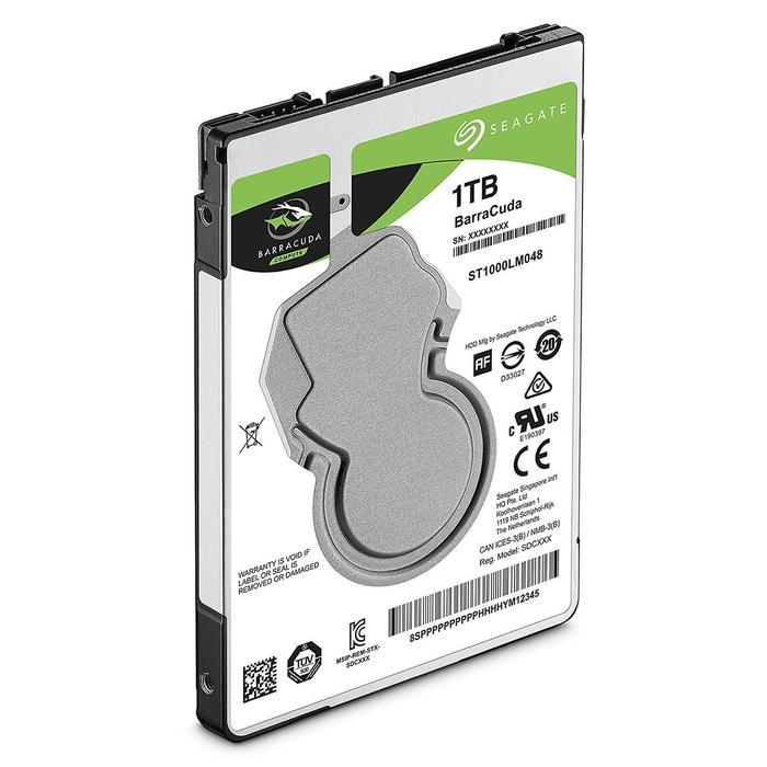 [PROMO]SEAGATE Barracuda 2.5" 1TB ST1000LM048SETIPIS HDD Internal Laptop Notebook 7mm 5400 rpm 128MB
