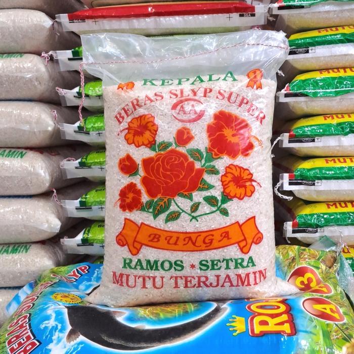 beras cap bunga 5 kg