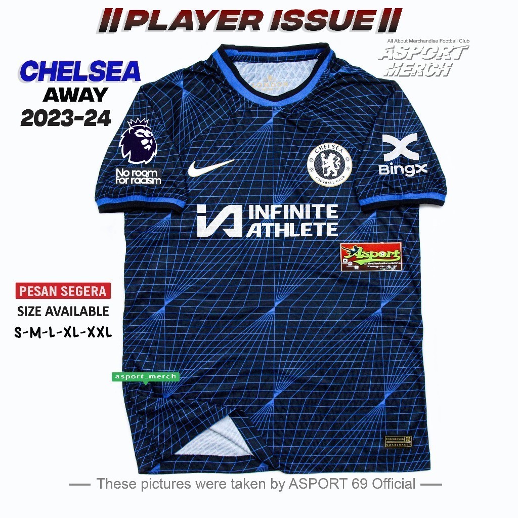 ASPORT PLAYER ISSUE CHELSEA AWAY 2023 2024 PI