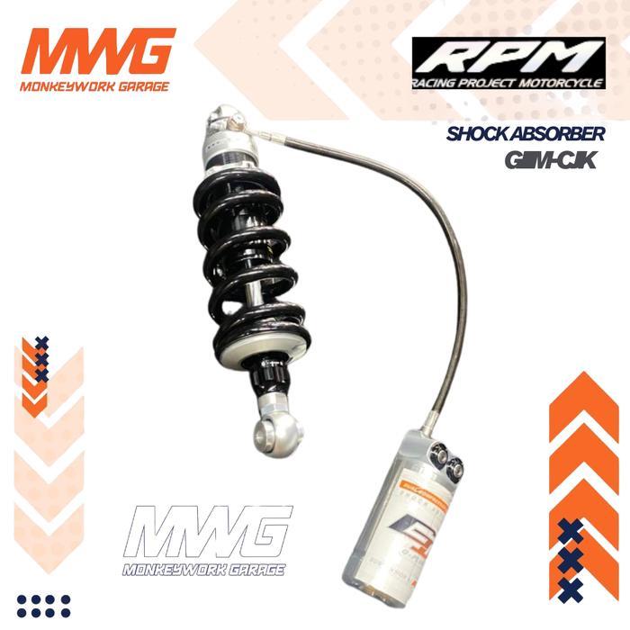 RPM SHOCK ABSORBER BLACK FOR KTM RC/DUKE GIIM-CJK-RC390