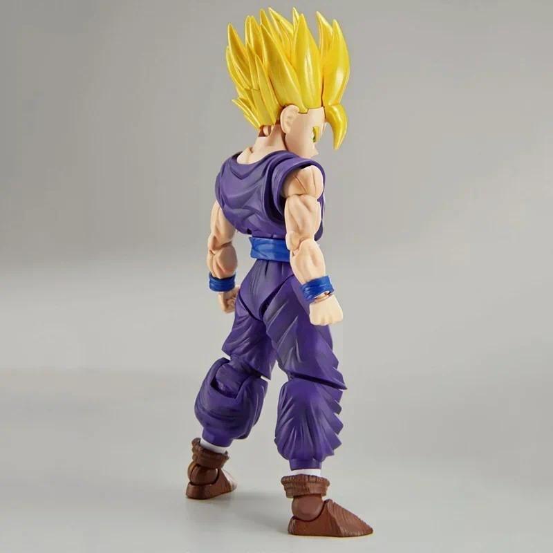 BANDAI BANDAI Figure-rise Anime Figure Dragon Ball Z Son Gohan Super Saiyan 2 Assembly Model Ornamen