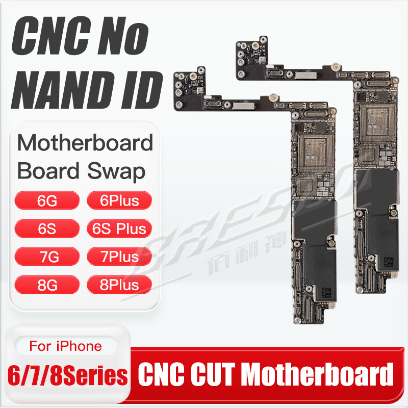 C ID Motherboard For iPhone 6 6S 7 8 Plus iCloud Mainboard Swap Removed Baseband CPU Logic Board Wit