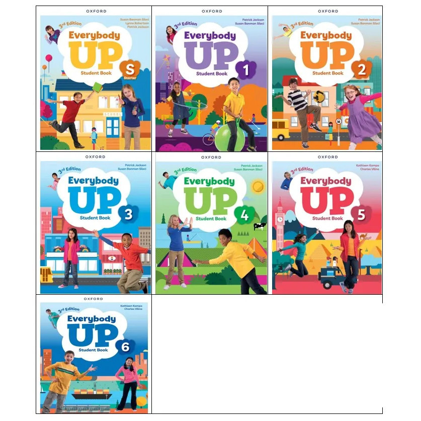 Everybody Up 3rd Edition Starter 1 2 3 4 5 6 Student book Workbook