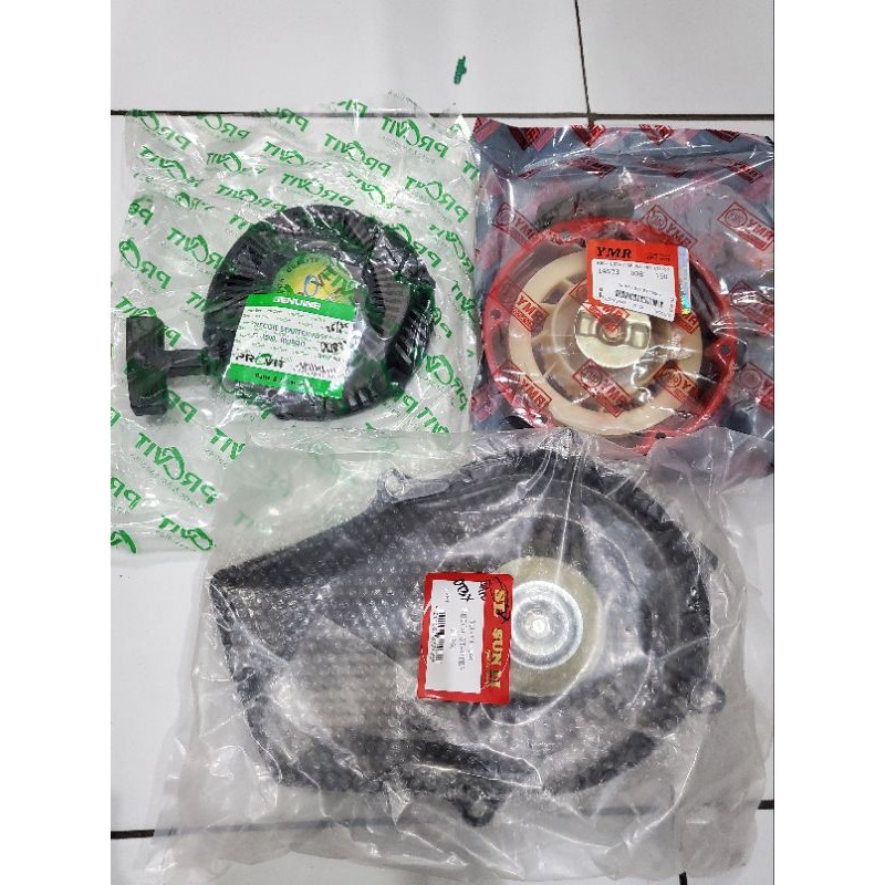 Recoil Starter Assy / Kap Starter Assy / Tarikan Engkol Mesin Genset 2 Tak 4 Tak