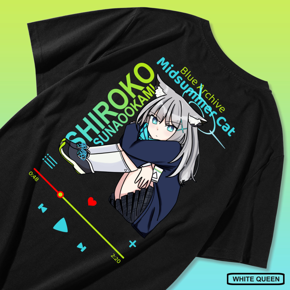 KAOS SHIROKO BLUE ARCHIVE MUSIC SERIES -  BLUE ARCHIVE SHIROKO SUNAOOKAMI MUSIC SERIES