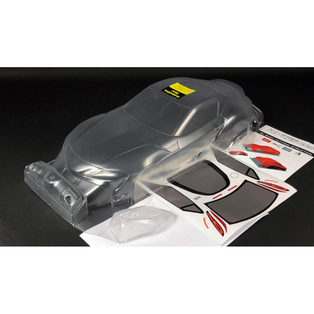 APLASTICS RC TOYOTA SUPRA 90 MK5 CLEAR BODY (195/197MM) #AP-SP5